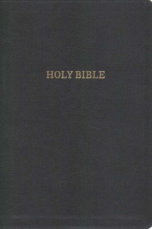 Produktbild: KJV, Deluxe Reference Bible, Giant Print, Imitation Leather, Black, Red Letter Edition
