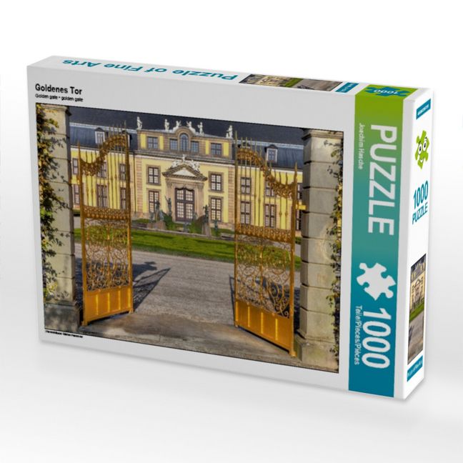 Produktbild: CALVENDO Puzzle Goldenes Tor | 1000 Teile Lege-Gr&ouml;&szlig;e 64x48cm Foto-Puzzle f&uuml;r gl&uuml;ckliche Stunden