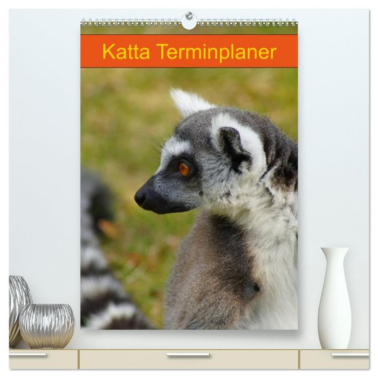 Produktbild: Katta Terminplaner (hochwertiger Premium Wandkalender 2026 DIN A2 hoch), Kunstdruck in Hochglanz