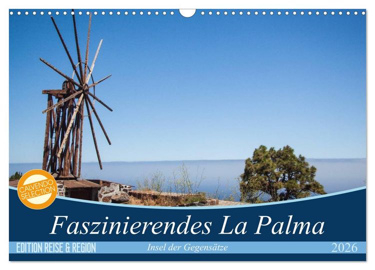Produktbild: Faszinierendes La Palma (Wandkalender 2026 DIN A3 quer), CALVENDO Monatskalender