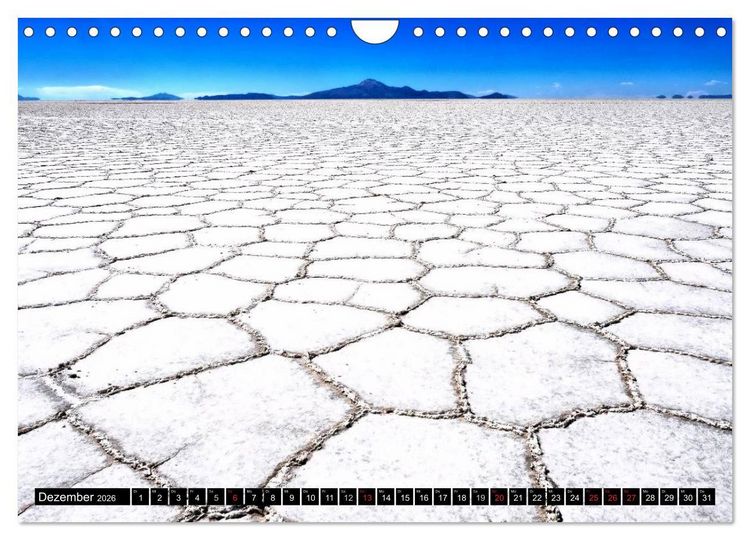 Produktbild: Peru - Bolivien. Eine s&uuml;damerikanische Zwei-L&auml;nder-Reise (Wandkalender 2026 DIN A4 quer), CALVENDO Monatskalender
