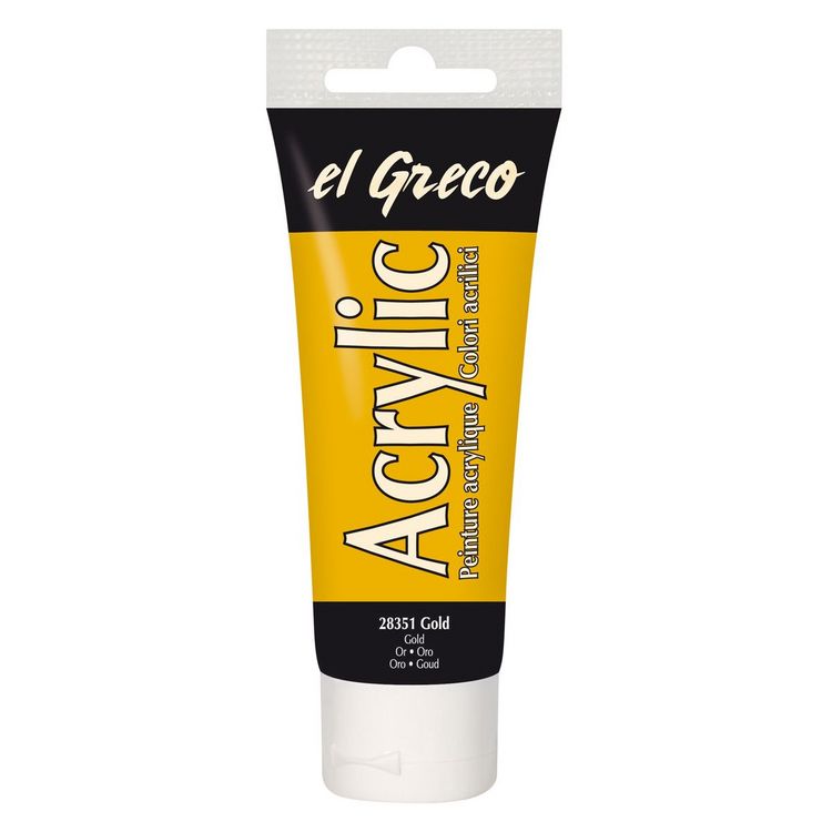 Produktbild: KREUL el Greco Acrylic Gold 75 ml Tube