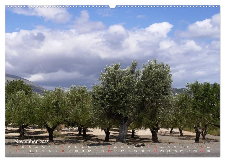 Produktbild: Trauminsel Rhodos (Wandkalender 2026 DIN A2 quer), CALVENDO Monatskalender