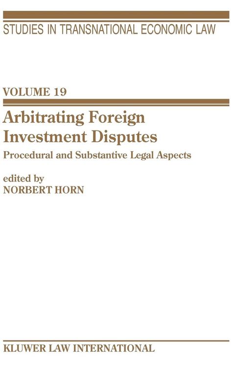 Produktbild: Arbitrating Foreign Investment Disputes