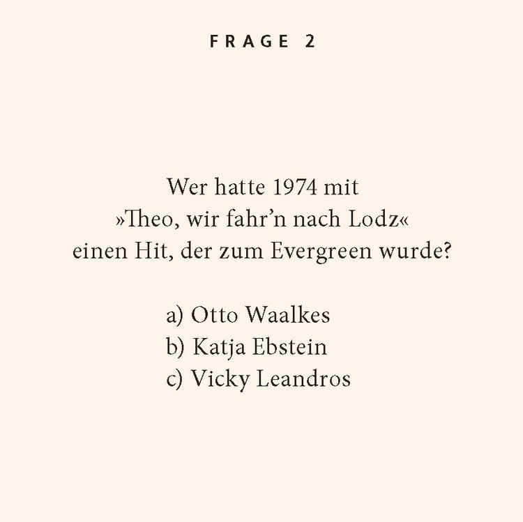 Produktbild: Deutsche Schlager-Quiz