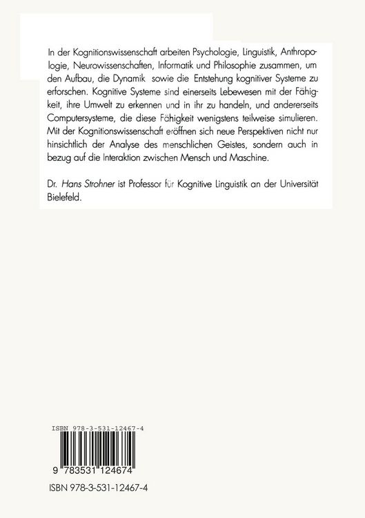 Produktbild: Kognitive Systeme