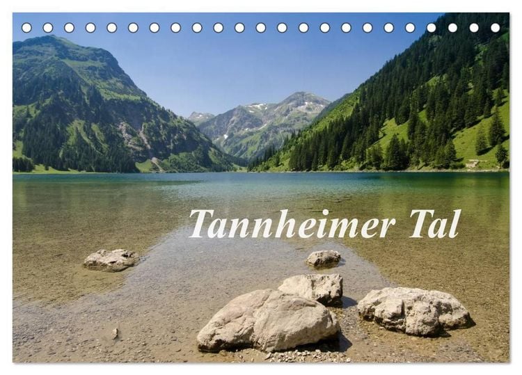 Produktbild: Tannheimer Tal (Tischkalender 2027 DIN A5 quer), CALVENDO Monatskalender