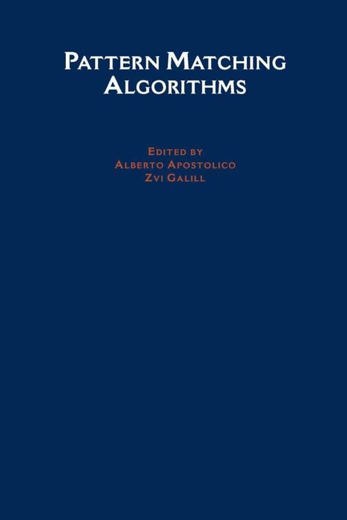 Produktbild: Pattern Matching Algorithms
