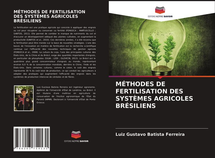 Produktbild: M&Eacute;THODES DE FERTILISATION DES SYST&Egrave;MES AGRICOLES BR&Eacute;SILIENS