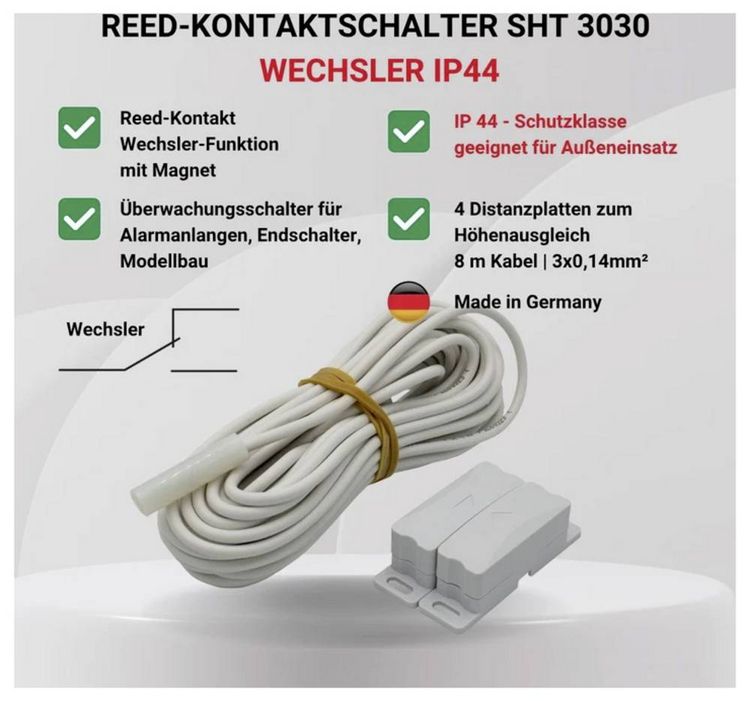 Produktbild: Schabus 300772 SHT 3030 Magnetkontakt