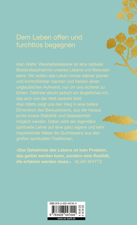 Weisheit des ungesicherten Lebens