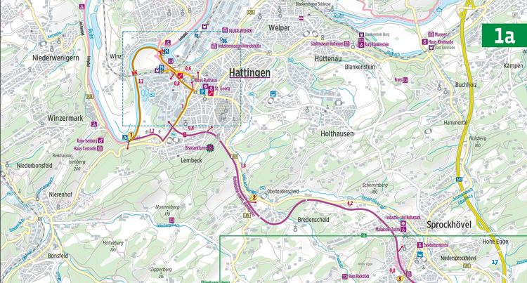 Produktbild: Bahntrassen- und Fluss-Radwege Bergisches Land