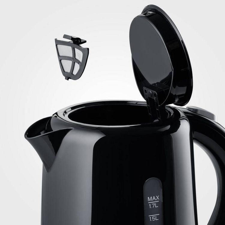 Produktbild: Severin 4322 Wasserkocher schnurlos, &Uuml;berhitzungsschutz Schwarz Fassungsverm&ouml;gen: 1.7 l