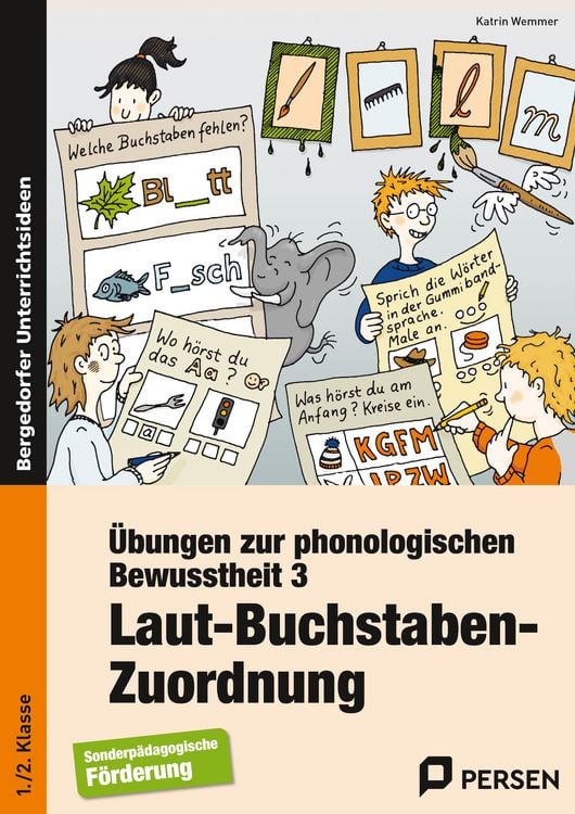 Produktbild: &Uuml;bungen zur phonologischen Bewusstheit 3