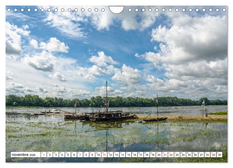 Produktbild: Le long de la Loire (Calendrier mural 2026 DIN A4 vertical), CALVENDO calendrier mensuel