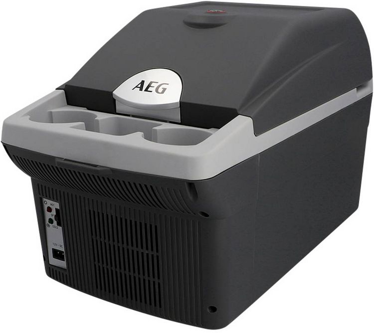 Produktbild: AEG Bordbar BK16 K&uuml;hlbox & Heizbox Thermoelektrisch 12 V/DC Grau 16 l <Max/> 20 &deg;C unter Umgebungstemperatur