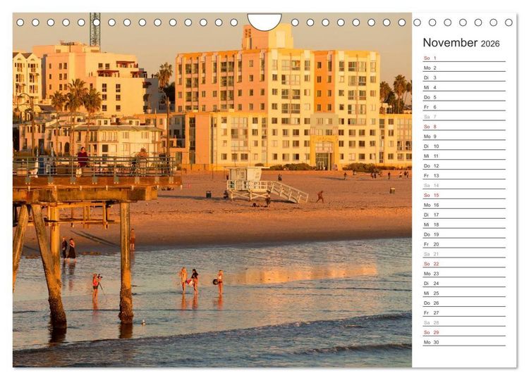 Produktbild: Los Angeles - Kalifornien (Wandkalender 2026 DIN A4 quer), CALVENDO Monatskalender
