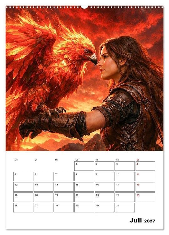 Produktbild: Kleine Gef&auml;hrten (hochwertiger Premium Wandkalender 2027 DIN A2 hoch), Kunstdruck in Hochglanz
