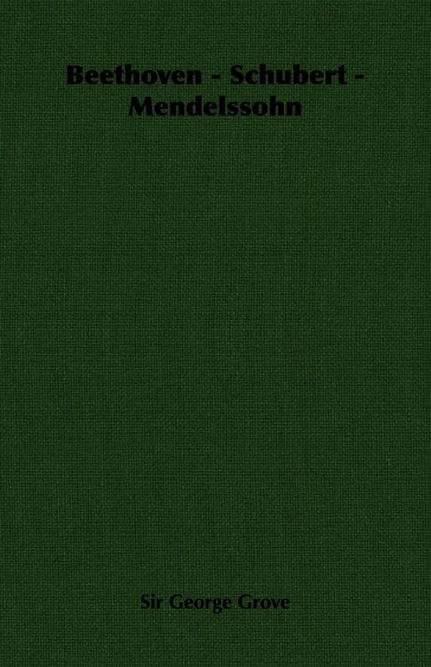 Produktbild: Beethoven - Schubert - Mendelssohn