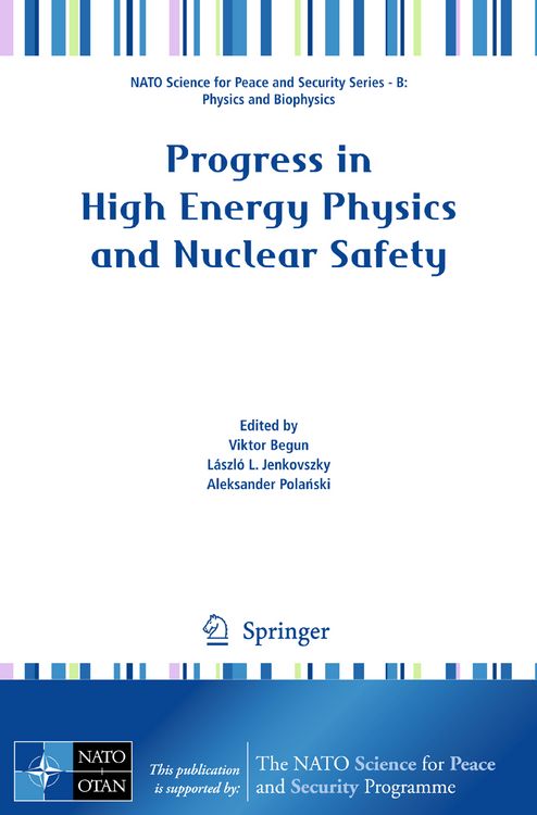 Produktbild: Progress in High Energy Physics and Nuclear Safety