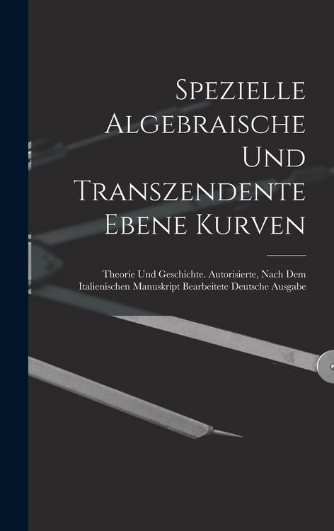 Produktbild: Spezielle Algebraische Und Transzendente Ebene Kurven