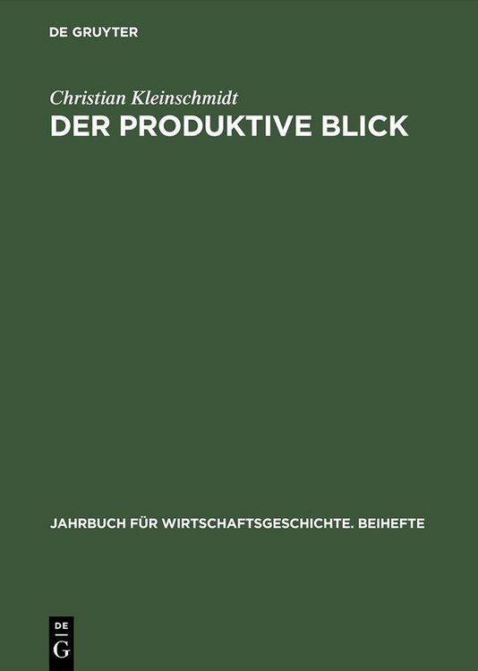 Produktbild: Der produktive Blick