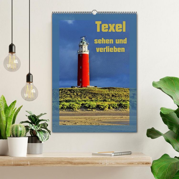 Produktbild: Texel sehen und verlieben (Wandkalender 2026 DIN A2 hoch), CALVENDO Monatskalender