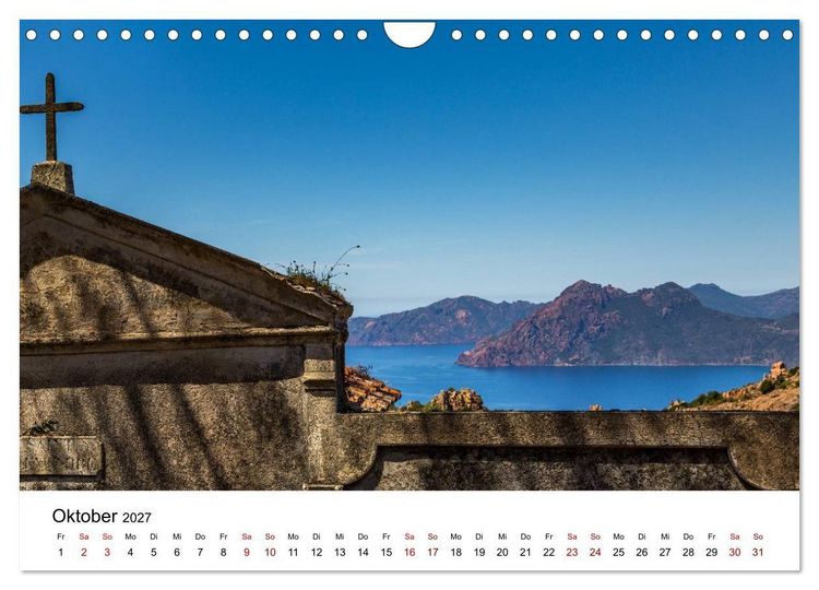 Produktbild: Korsika - Die Sch&ouml;ne im MIttelmeer (Wandkalender 2027 DIN A4 quer), CALVENDO Monatskalender