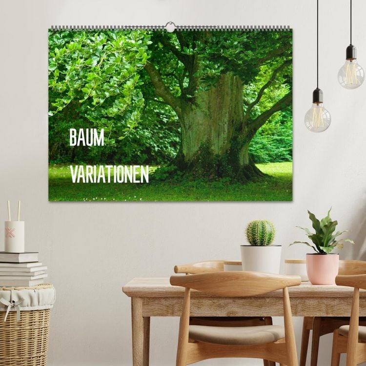 Produktbild: Baum-Variationen (Wandkalender 2026 DIN A2 quer), CALVENDO Monatskalender