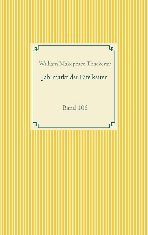 Produktbild: Jahrmarkt der Eitelkeiten