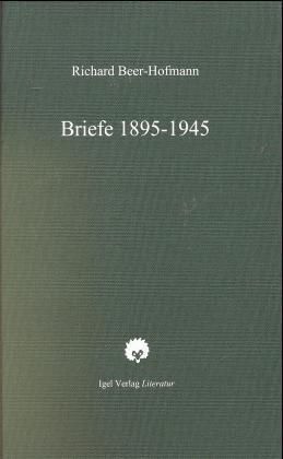 Produktbild: Beer-Hofmann, R: Briefe 1895-1945