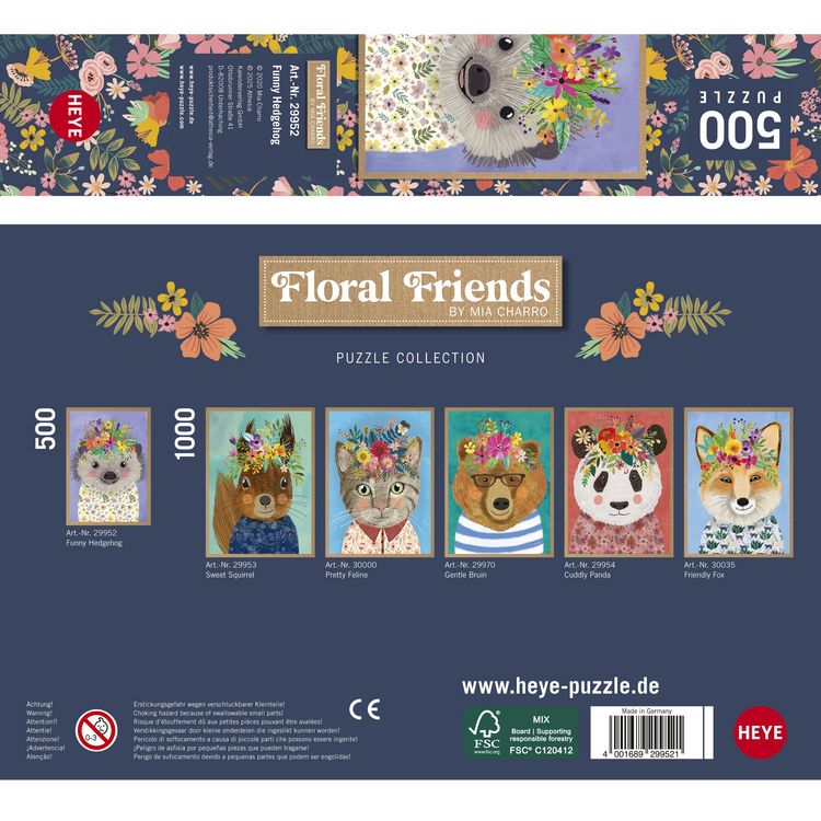 Produktbild: Funny Hedgehog Puzzle