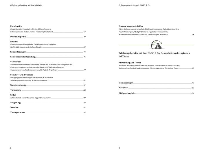 Produktbild: Die DMSO & Co. Buchreihe