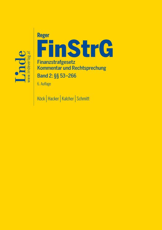 Produktbild: FinStrG | Finanzstrafgesetz