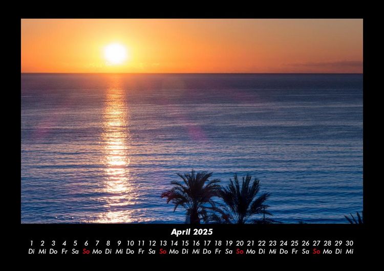 Produktbild: Sonnenunterg&auml;nge 2025 Fotokalender DIN A3