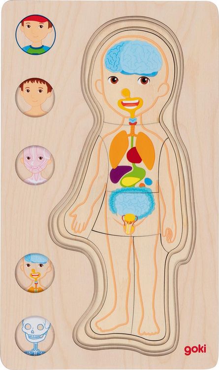 Produktbild: Schichtenpuzzle Junge
