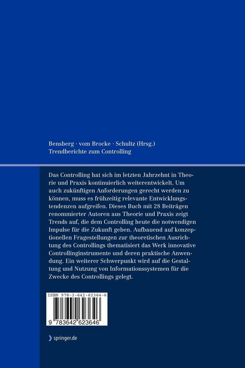 Produktbild: Trendberichte zum Controlling