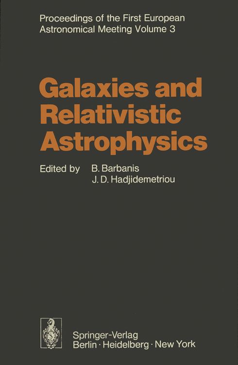 Produktbild: Galaxies and Relativistic Astrophysics