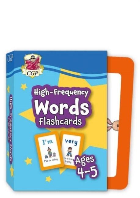Produktbild: High-Frequency Words Flashcards for Ages 4-5 (Reception)