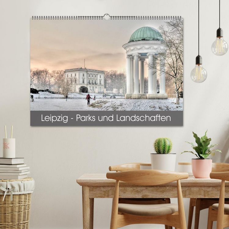 Produktbild: Leipzig - Parks und Landschaften (Wandkalender 2026 DIN A2 quer), CALVENDO Monatskalender