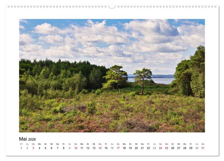 Produktbild: Steinhuder Meer Impressionen (Wandkalender 2026 DIN A2 quer), CALVENDO Monatskalender