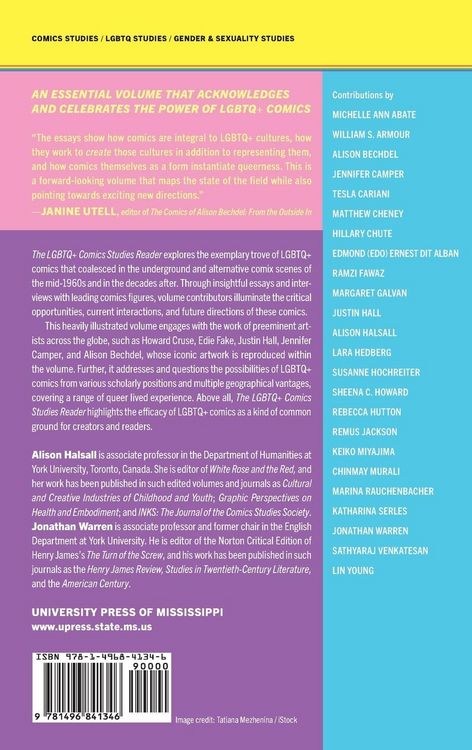 Produktbild: LGBTQ+ Comics Studies Reader