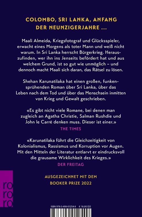 Produktbild: Die sieben Monde des Maali Almeida