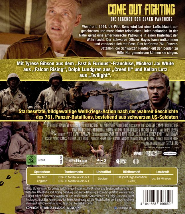 Produktbild: Come Out Fighting - Die Legende der Black Panthers