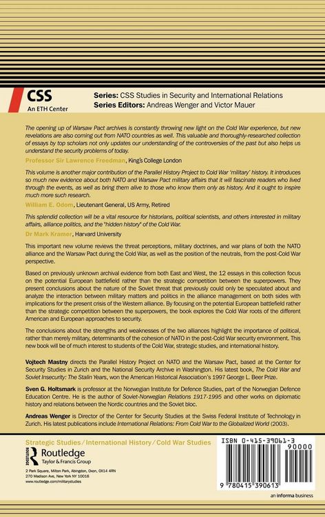 Produktbild: War Plans and Alliances in the Cold War