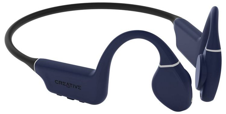 Produktbild: CREATIVE Outlier Free Pro+, Knochenschall, Bluetooth 5.3, IPX8, AAC, schwarz