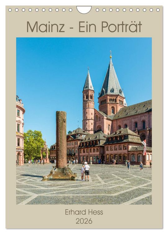 Produktbild: Mainz - Ein Portr&auml;t (Wandkalender 2026 DIN A4 hoch), CALVENDO Monatskalender