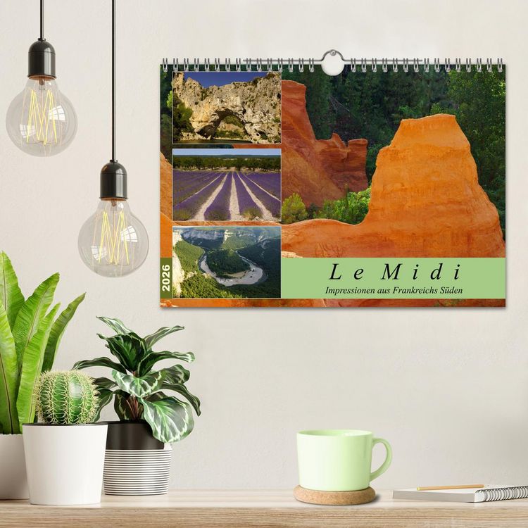 Produktbild: Le Midi - Impressionen aus Frankreichs S&uuml;den (Wandkalender 2026 DIN A4 quer), CALVENDO Monatskalender