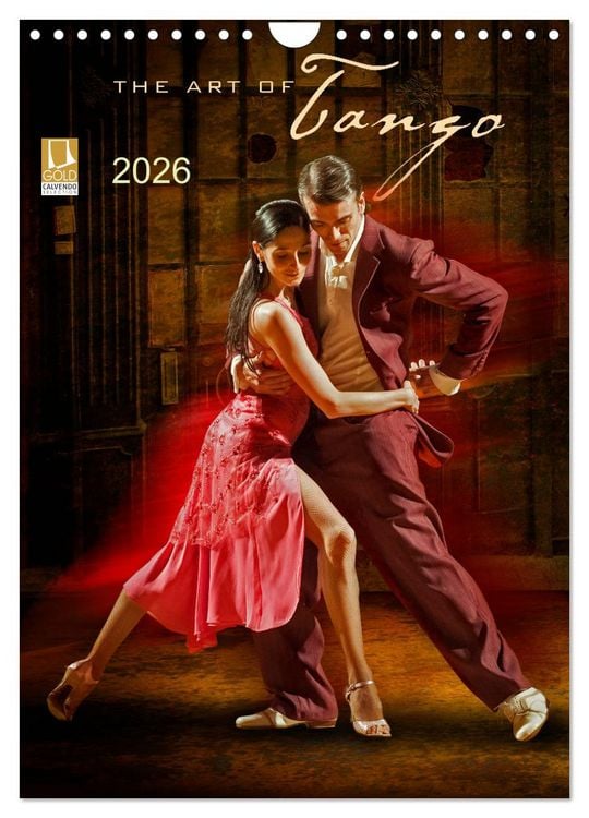 Produktbild: The Art Of Tango (Wandkalender 2026 DIN A4 hoch), CALVENDO Monatskalender