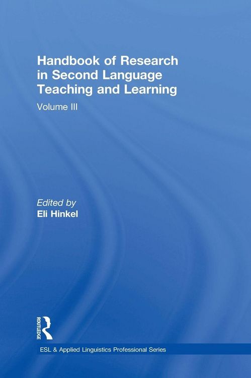 Produktbild: Handbook of Research in Second Language Teaching and Learning